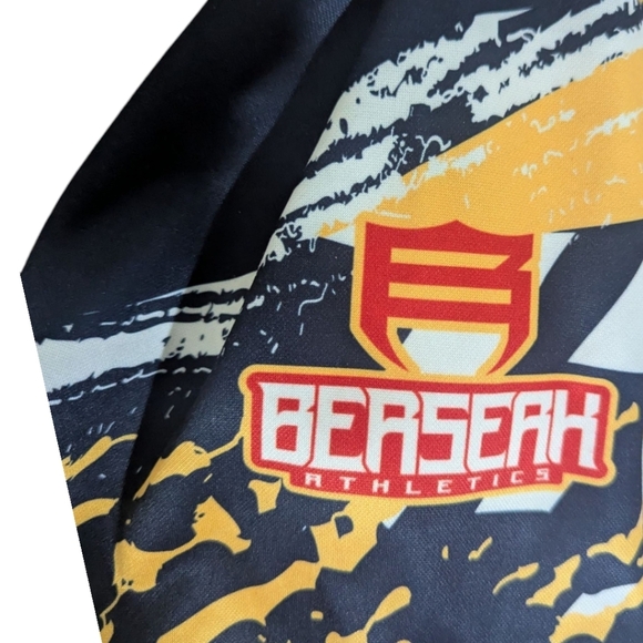 Berserk Colorful blue Kansas Cornhole Rare Graphic Hoodie Sz xL - Picture 2 of 10